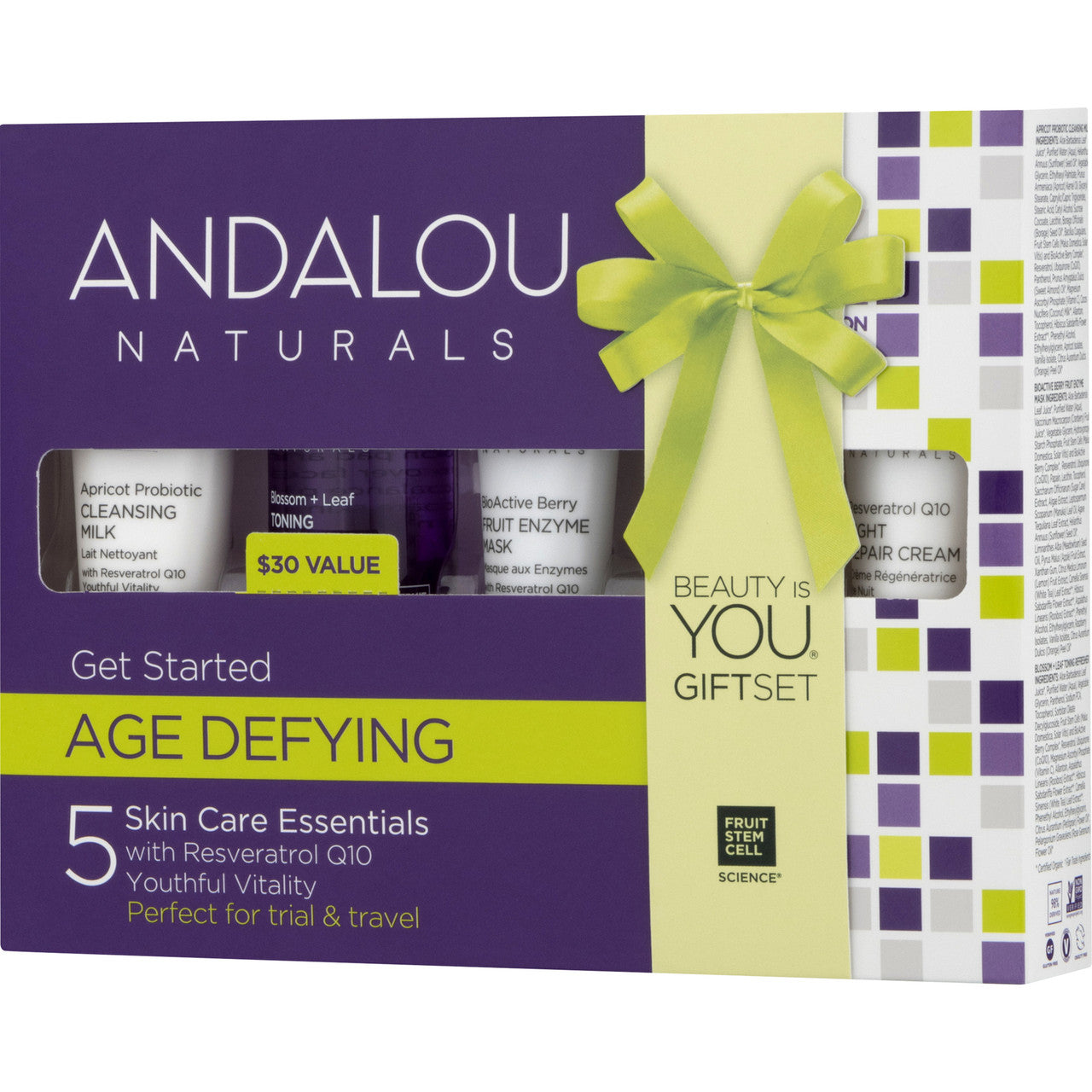 Andalou Naturals Age Defying Kit 5 Pc (1xKit)-2