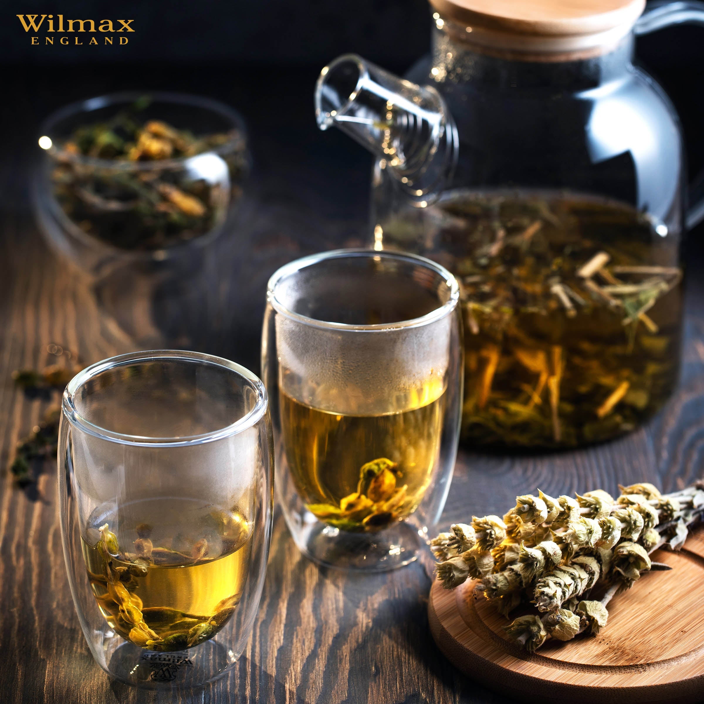 Thermo Glass Teapot 54 Fl Oz | High temperature and shock resistant-16