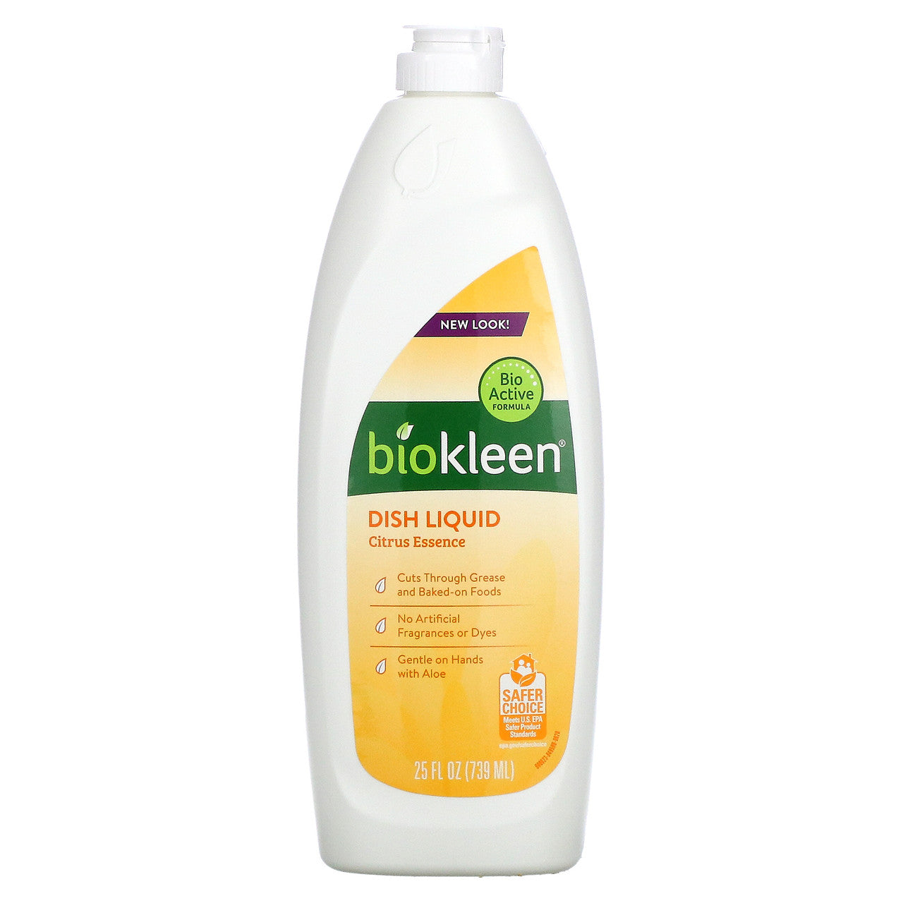 Biokleen Natural Dish Liquid Citrus & Aloe (6x25 OZ)-0