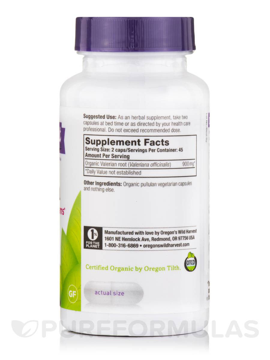 Oregon's Wild Harvest Valerian Root (1x90VCAP)-1