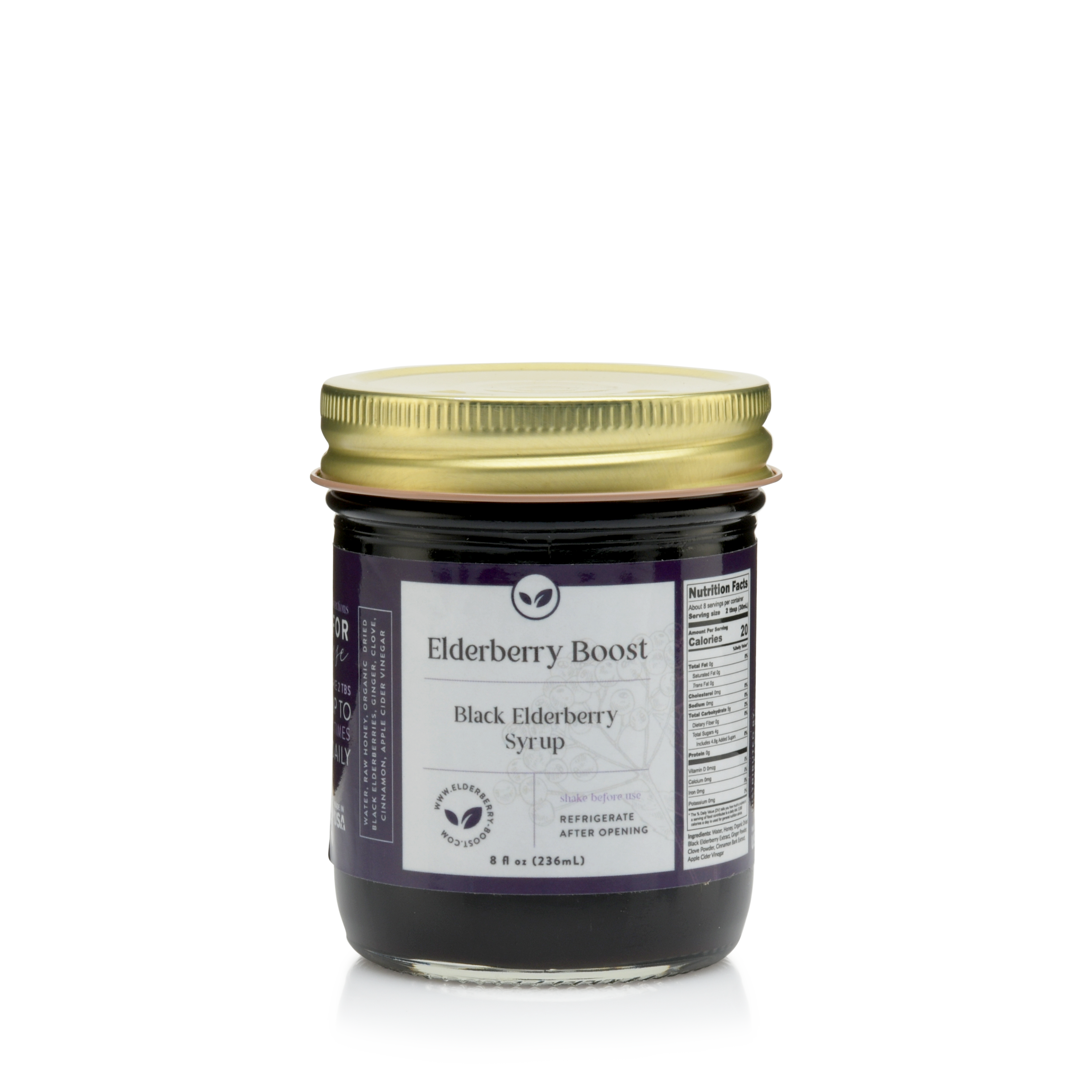 Organic Elderberry Boost (8 oz)-0