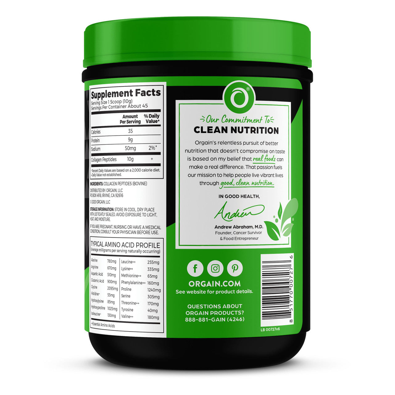 ORGAIN CLGN PRT PPTD PWD ( 1 X 16 OZ )-8