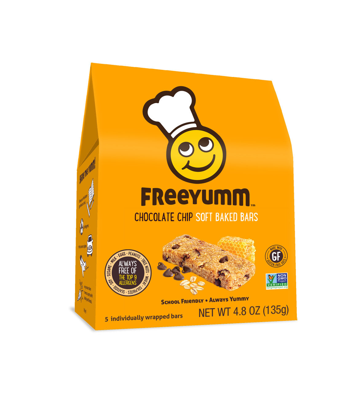 FYUMM CHOC CHIP OAT BAR ( 6 X 4.8 OZ   )-0