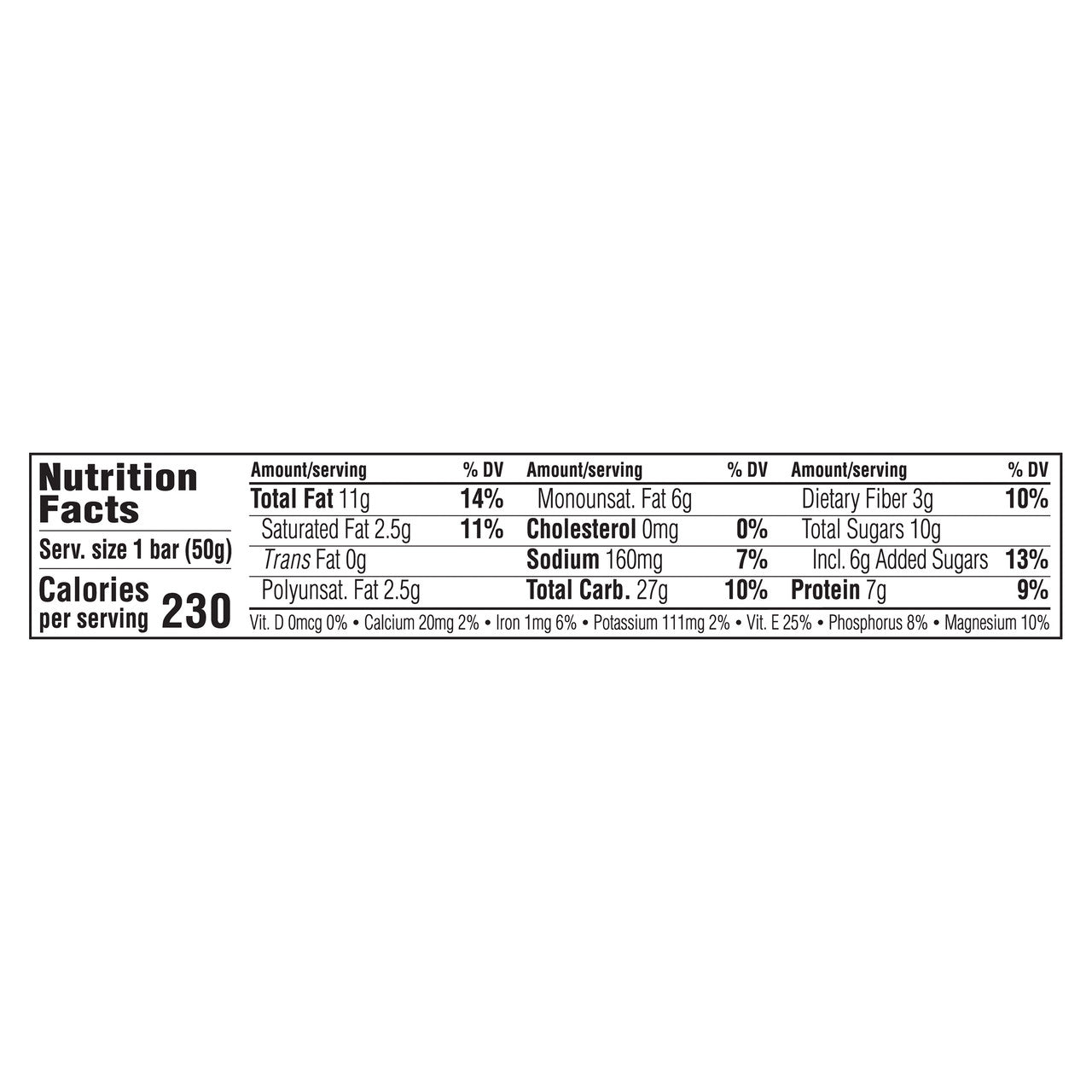 OG2 CLIF PBTR FLD BAR ( 12 X 1.76 OZ   )-1