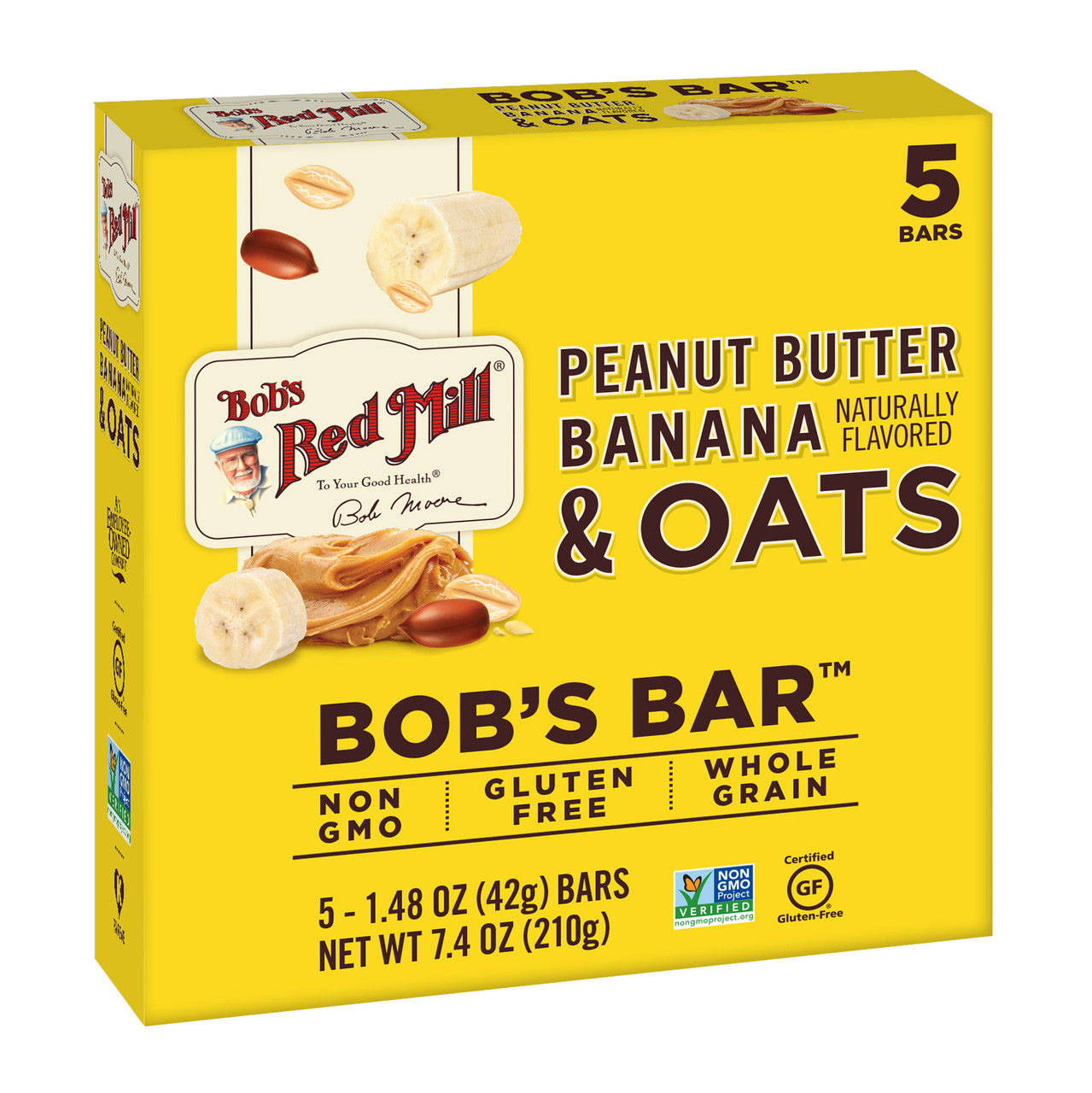 BOBS BR PBTR BANANA OATS (6x7.40)-0