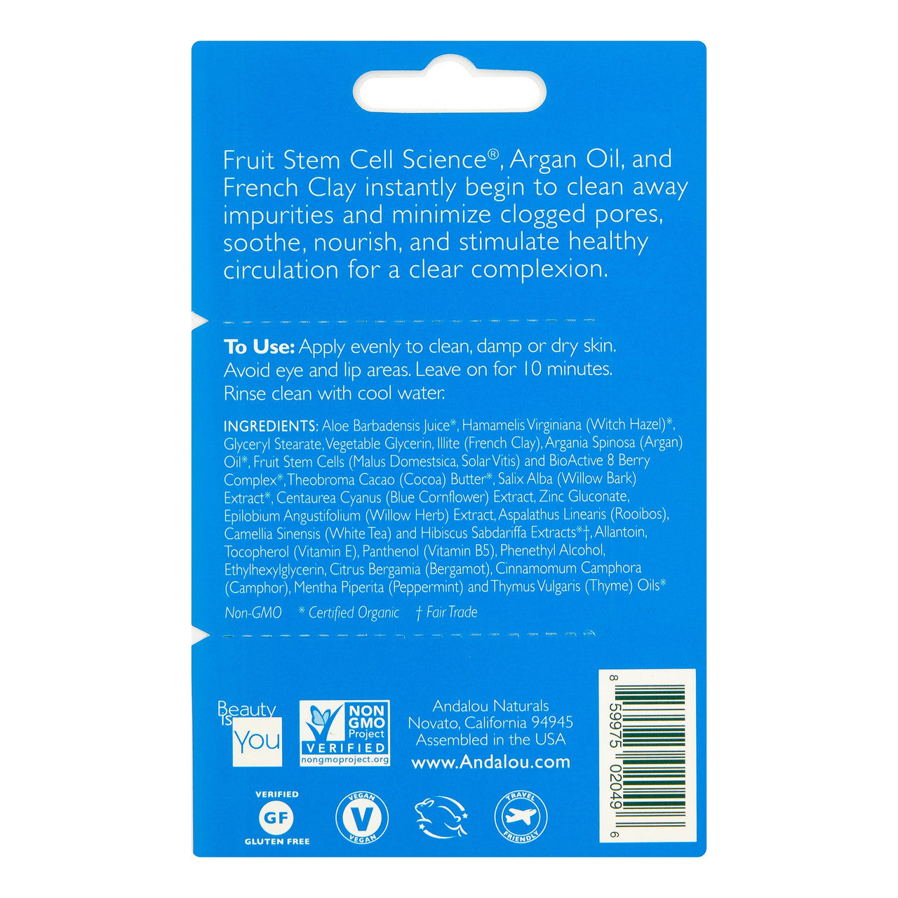 A.N CLAY MASK CLARITY ( 6 X 0.28 OZ   )-1