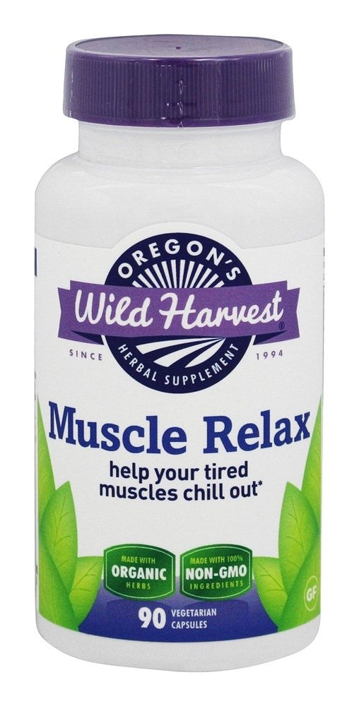 Oregon's Wild Harvest Muscle Relax New (1x90VCAP)-0