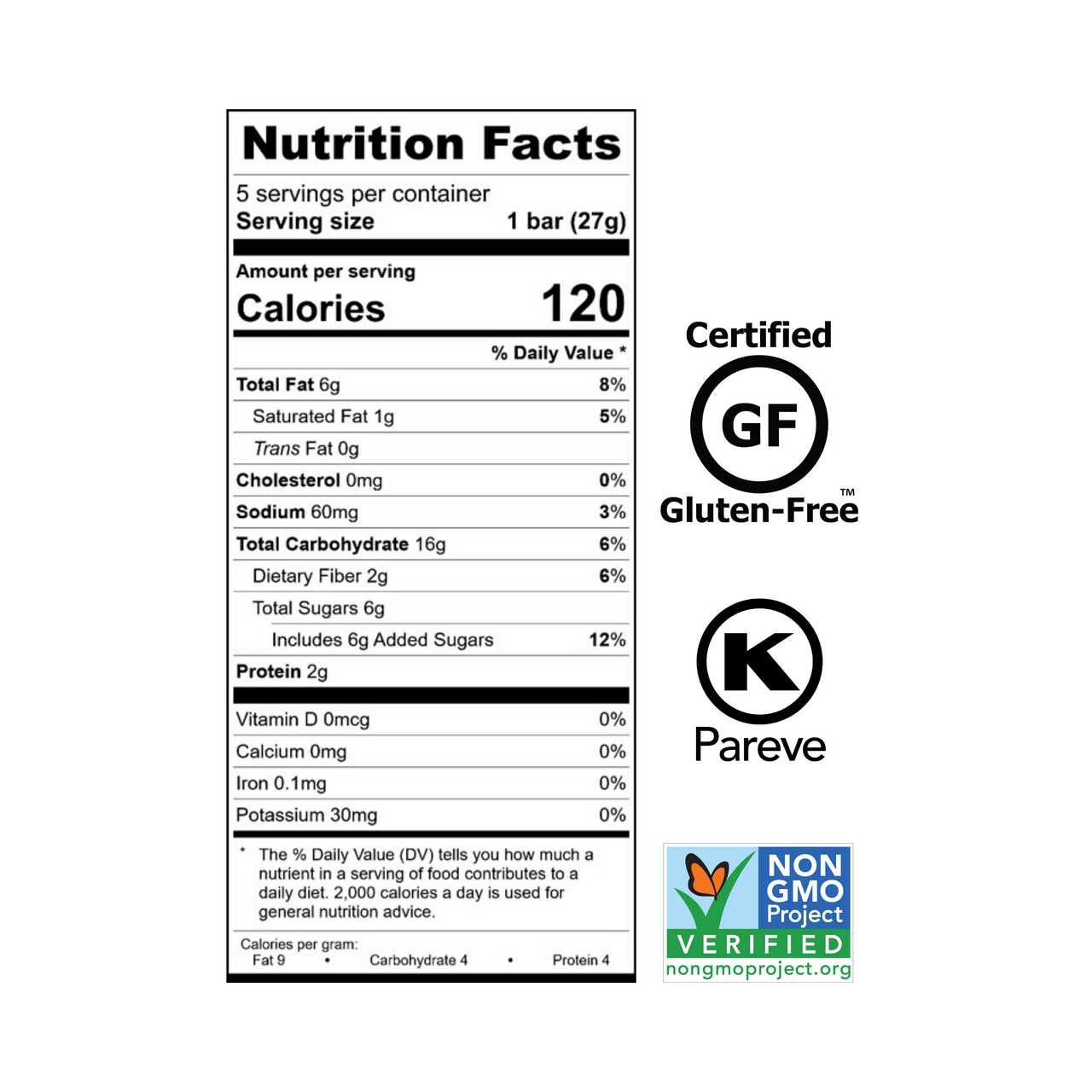 FYUMM CHOC CHIP OAT BAR ( 6 X 4.8 OZ   )-3