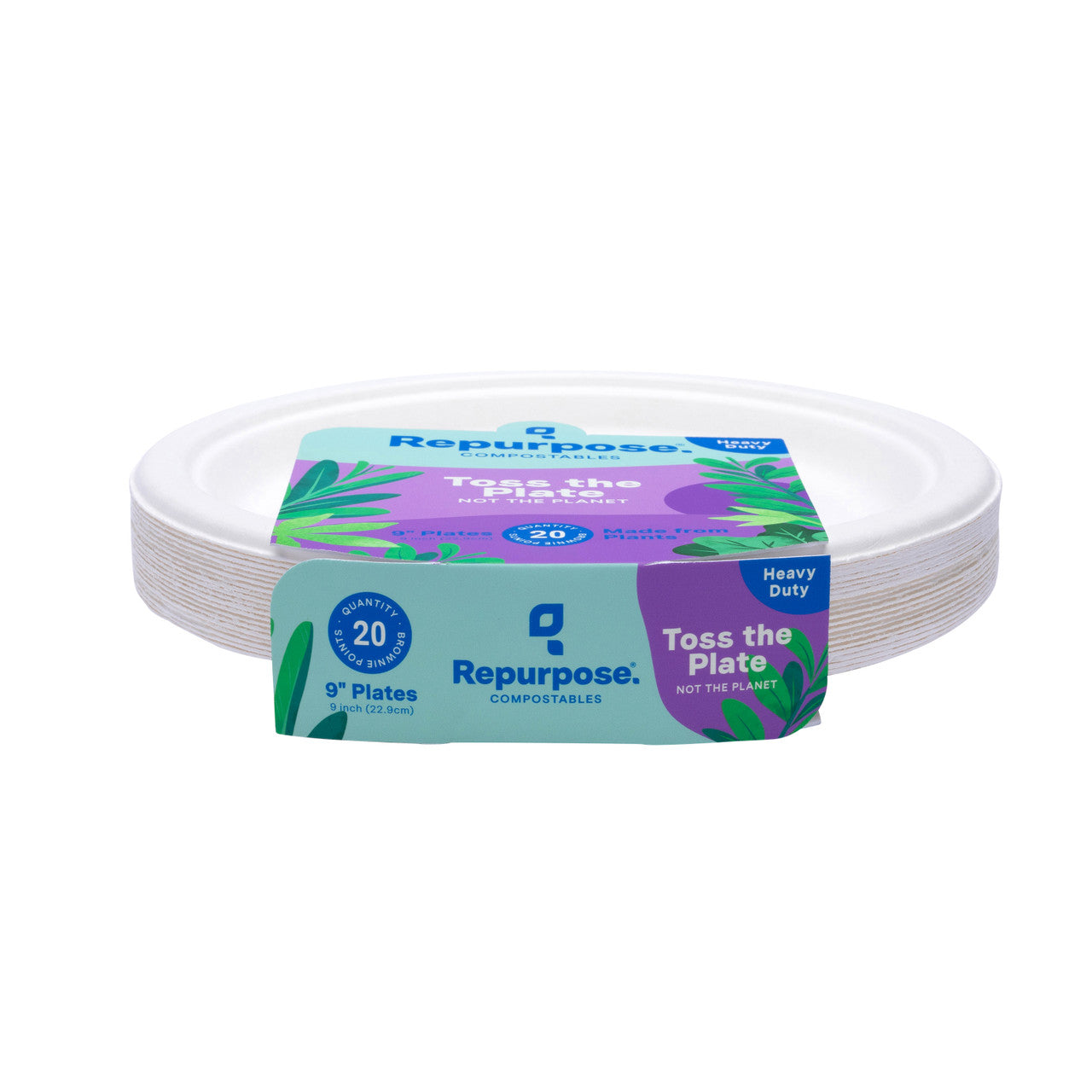 Repurpose Compostable Plates 9 In (12X20 Ct)-2