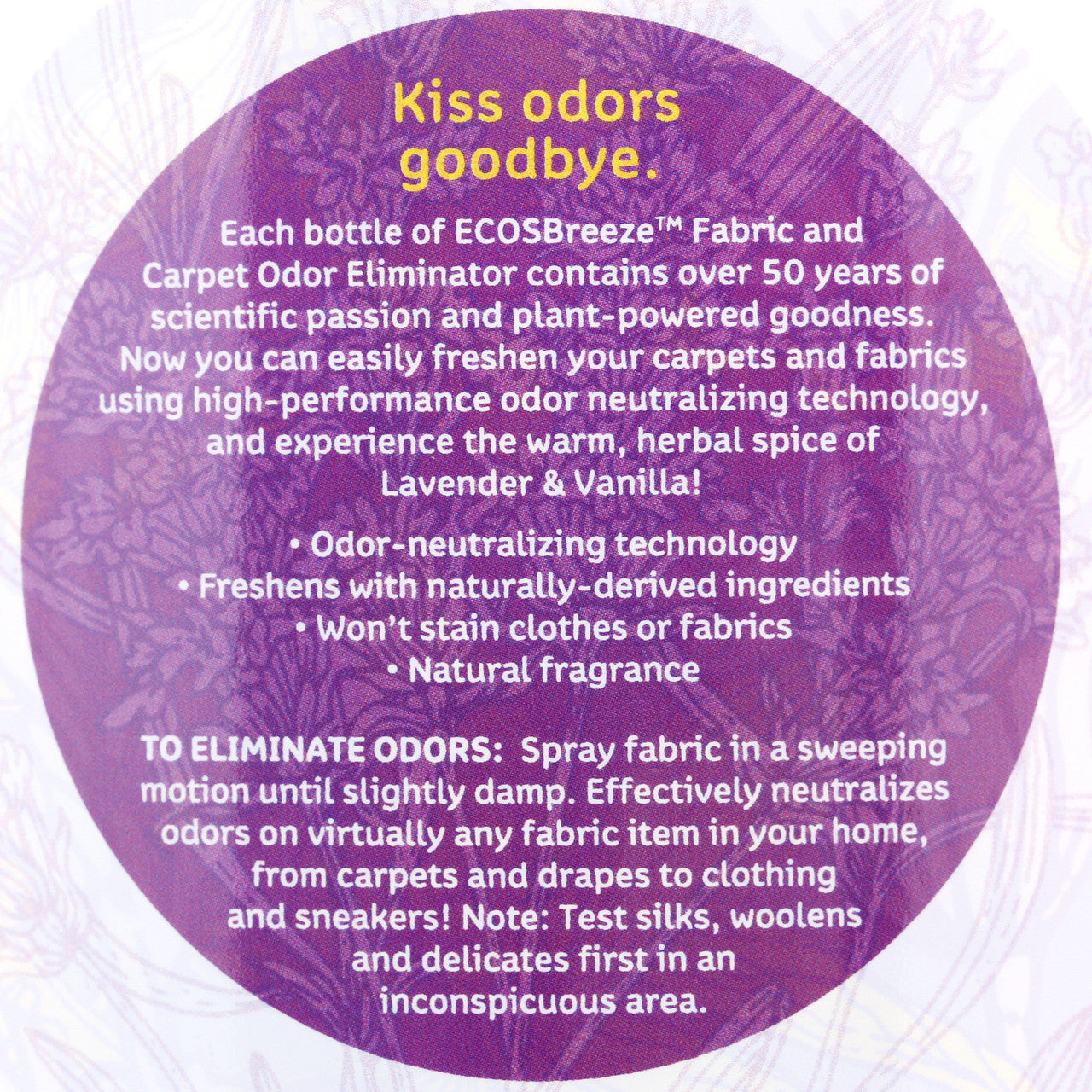 ECOS ODOR ELIM LAVEN VAN ( 6 X 20 OZ   )-5