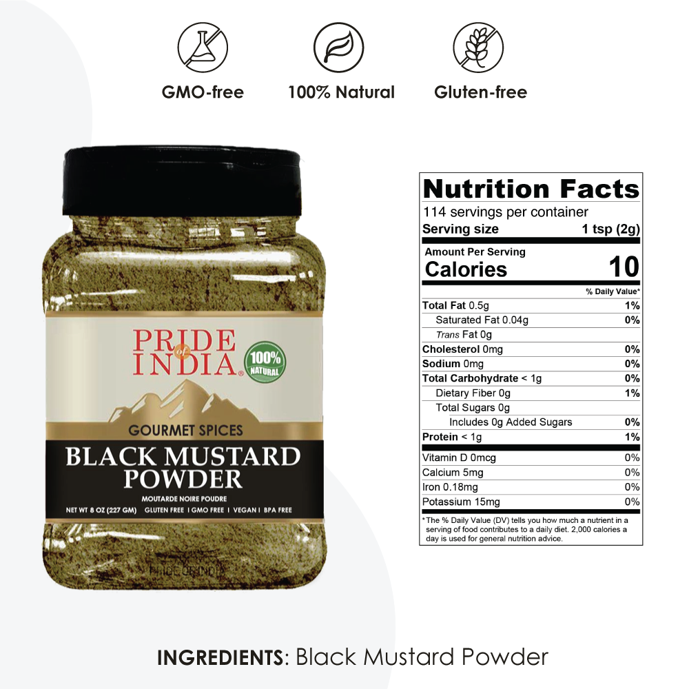 Gourmet Black Mustard Seed Ground-5