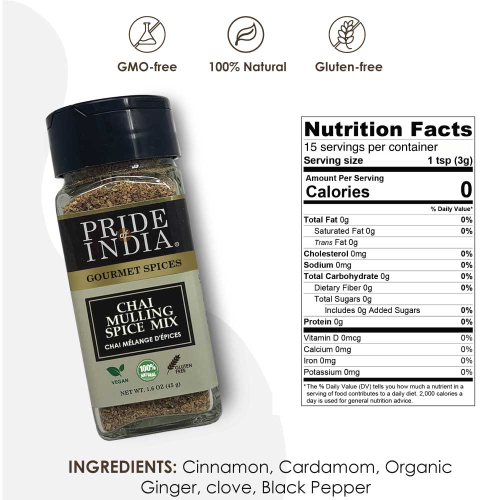 Gourmet Chai Masala Mulling Tea Spice Mix-2