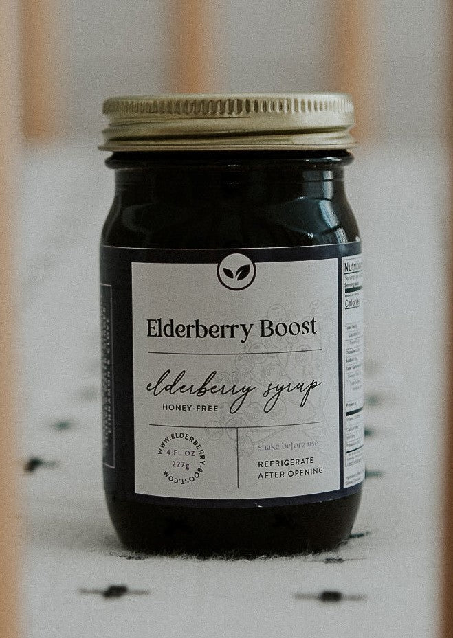 Organic Elderbaby Boost (4 oz) Honey-Free-1