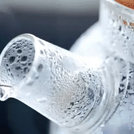 Thermo Glass Teapot 54 Fl Oz | High temperature and shock resistant-3