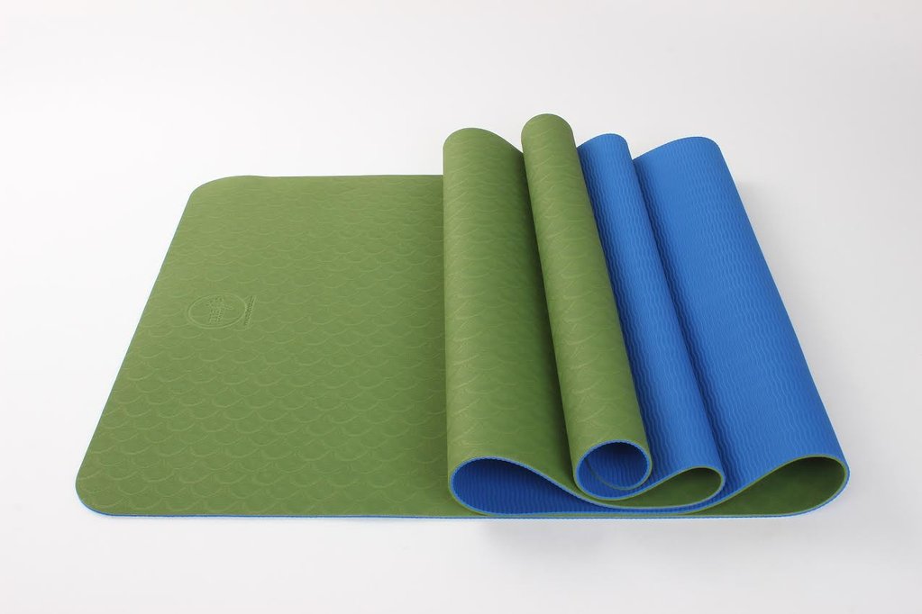 2 Tone TPE Premium Yoga Mat-10
