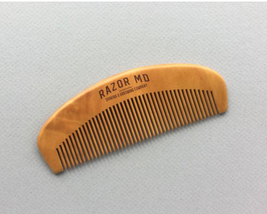 RAZOR MD Wooden Beard COMB-2