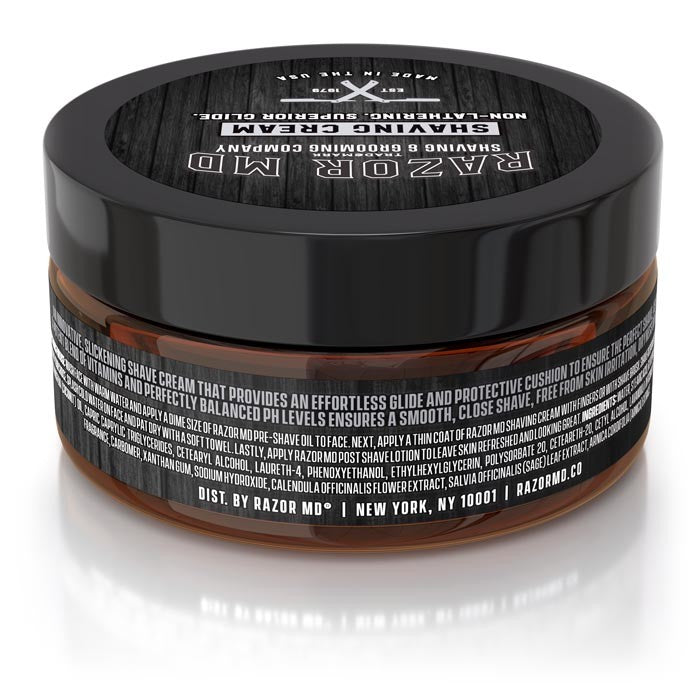 Essential Sandalwood Shave Cream 8oz