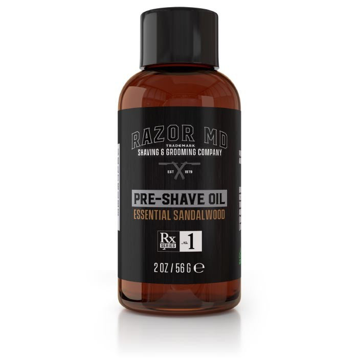 Essential sandalwood pre shave oil 2oz