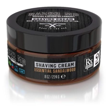 Essential Sandalwood Shave Cream 8oz