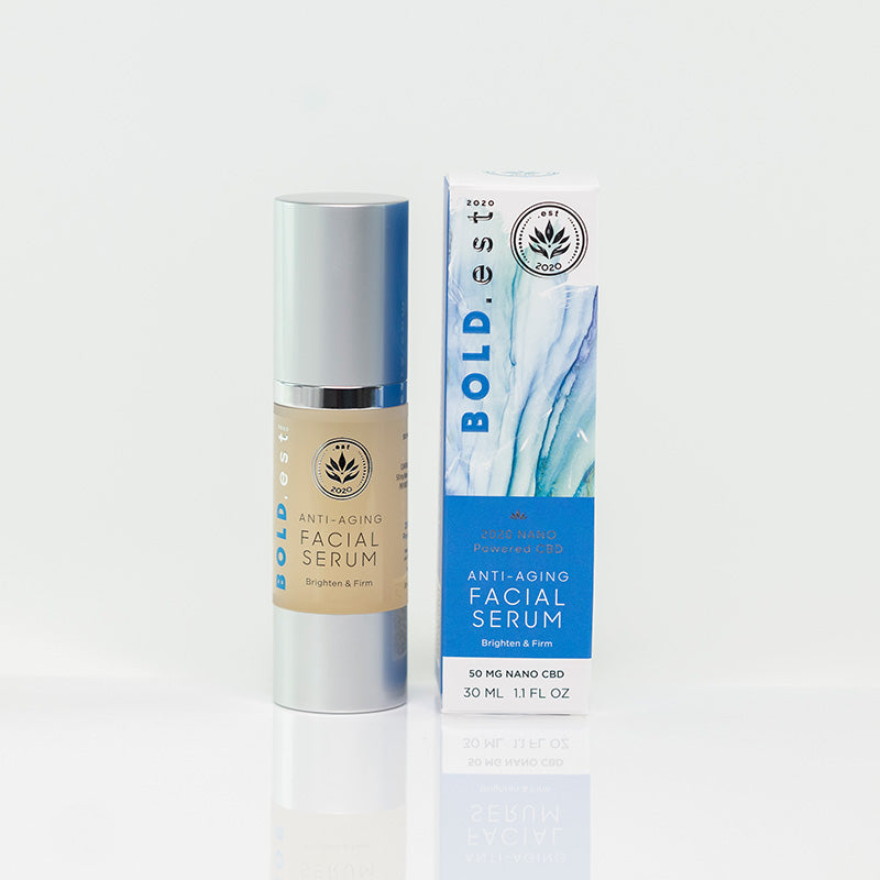 The .est 2020 BOLD.est Anti-Aging Face Serum is a deep penetrating