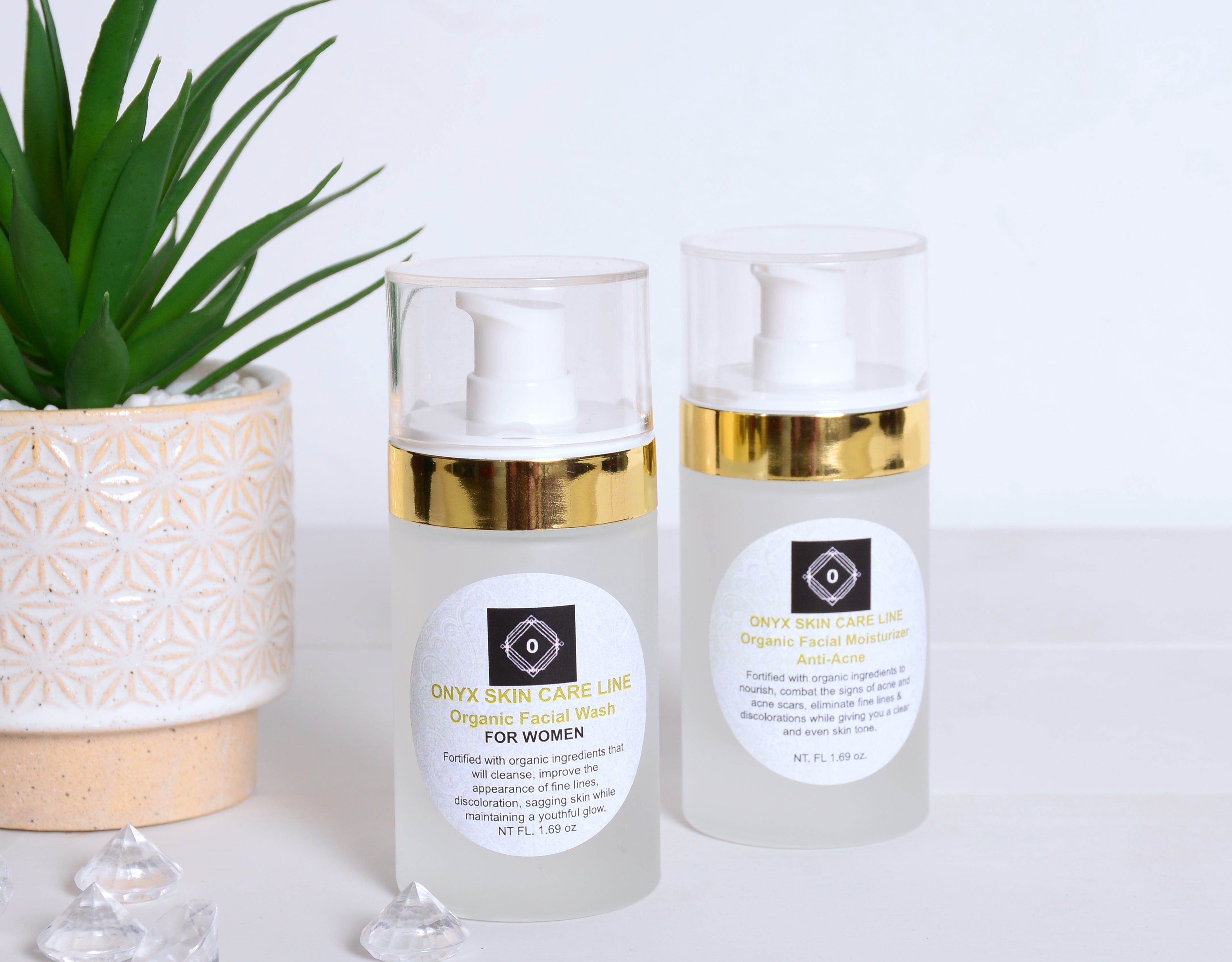 Aloe Vera Infused Dry Skin Relief Two-Step System Facial Wash and Moisturizer - For WOMEN - ITEM CODE: 6604577599108-0