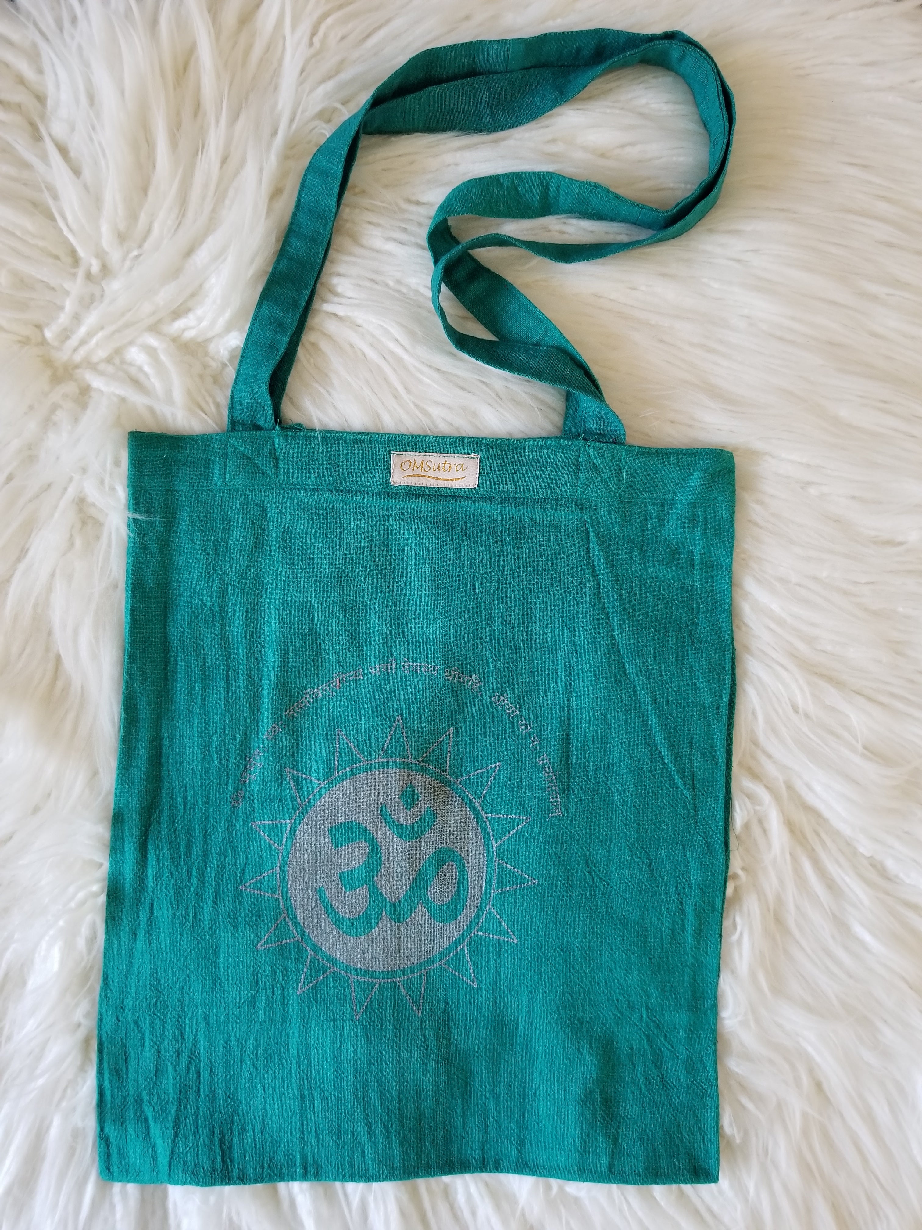 Gayatri Mantra Book Tote Bag-1
