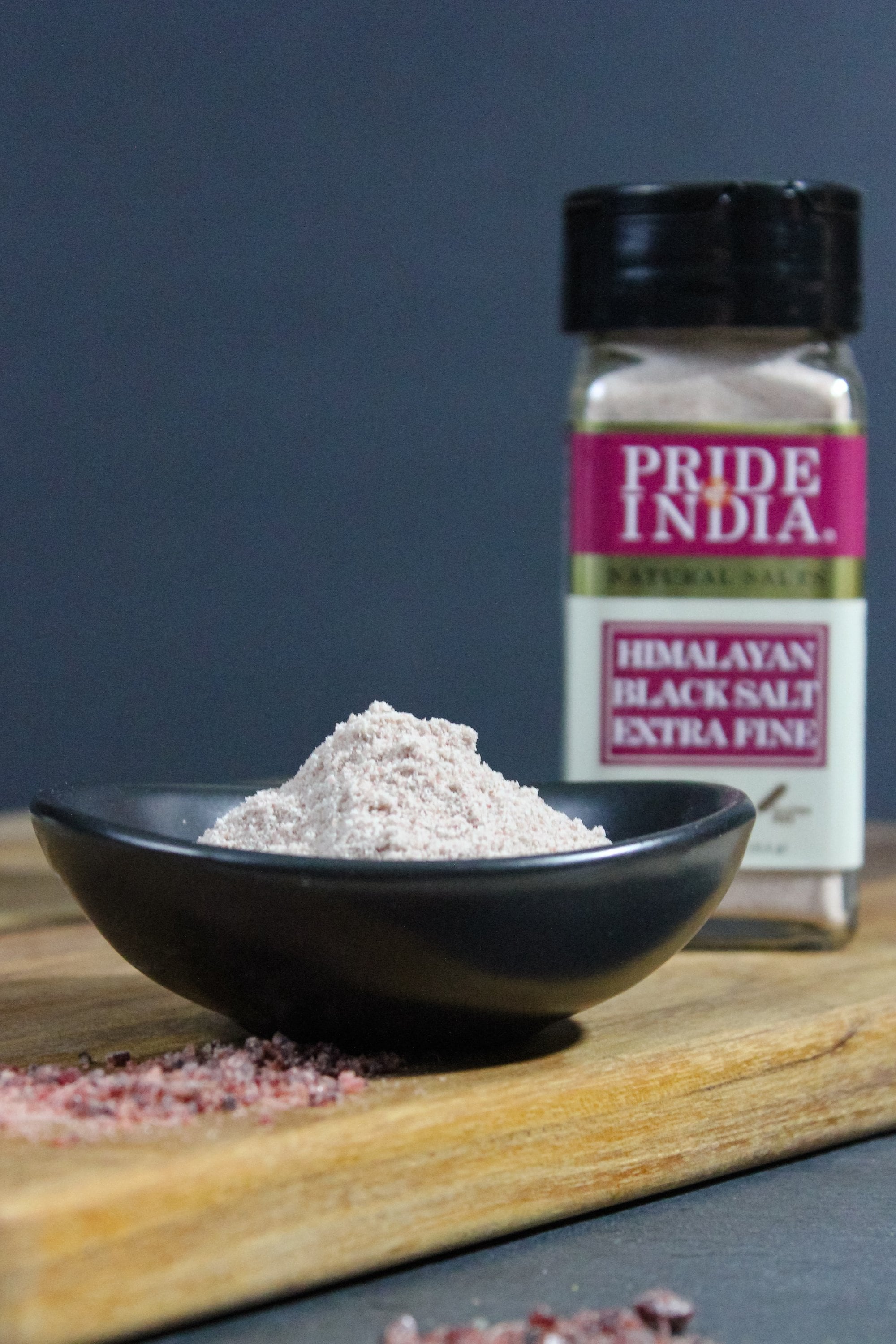 Himalayan Black Rock Salt (Kala Namak) - Extra Fine Grind-2