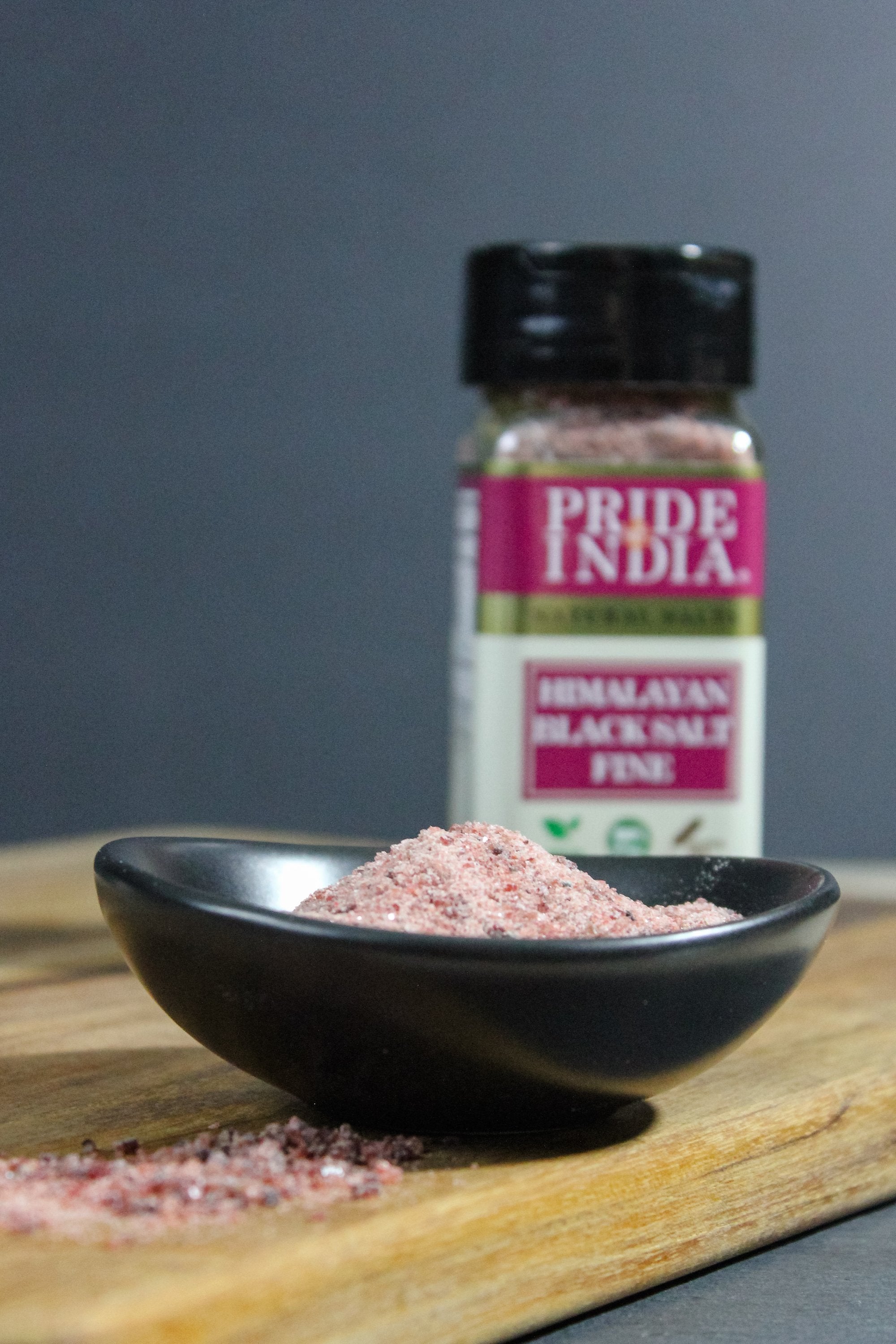 Himalayan Black Rock Salt (Kala Namak) - Fine Grind-2