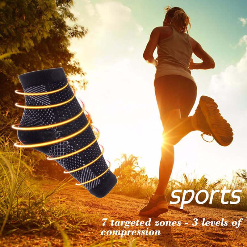 Anti-Fatigue Compression Sock for Improved Circulation, Swelling, Plantar Fasciitis and Tired Feet-7