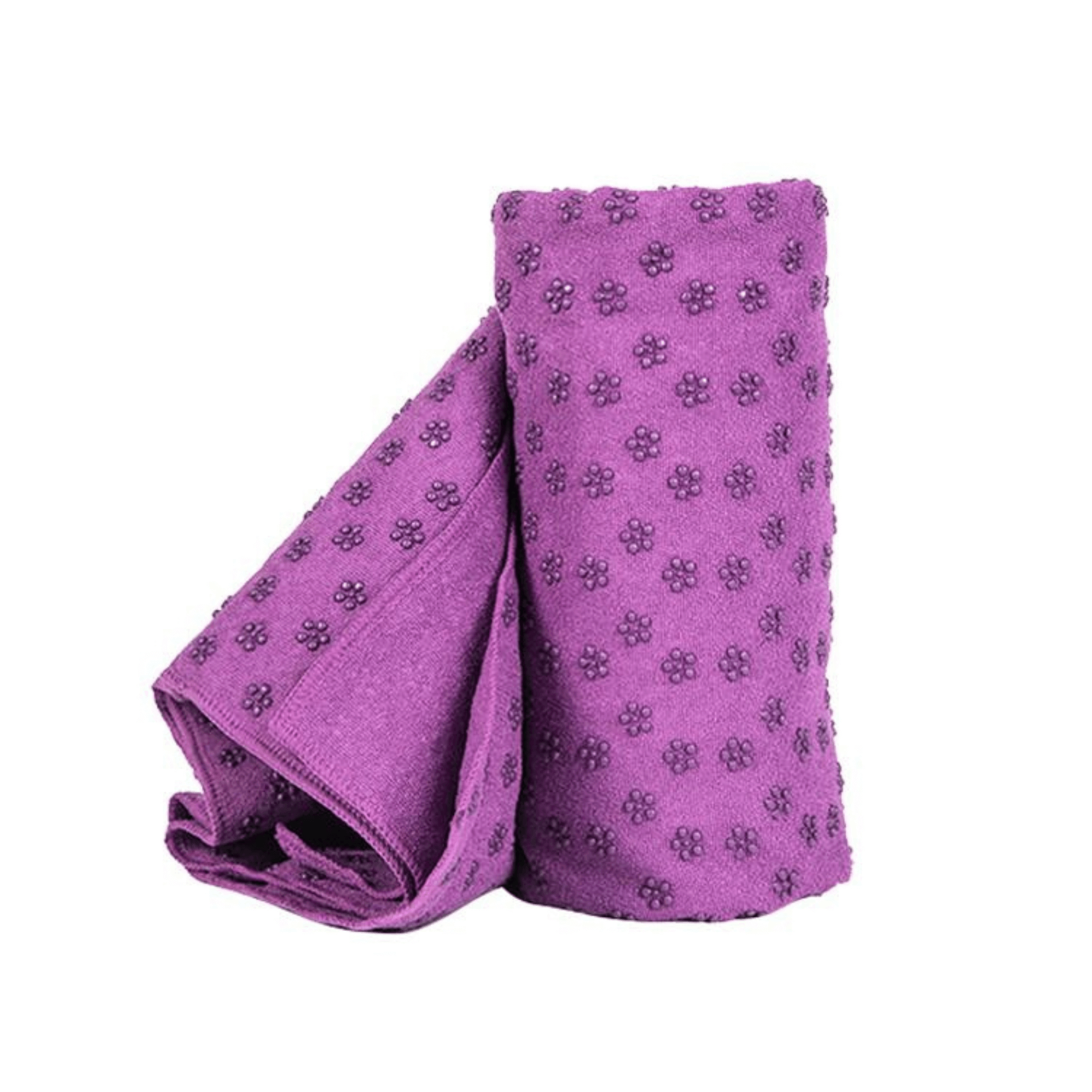 Premium Absorption Hot Yoga Mat Towel with Slip-Resistant Grip Dots-13