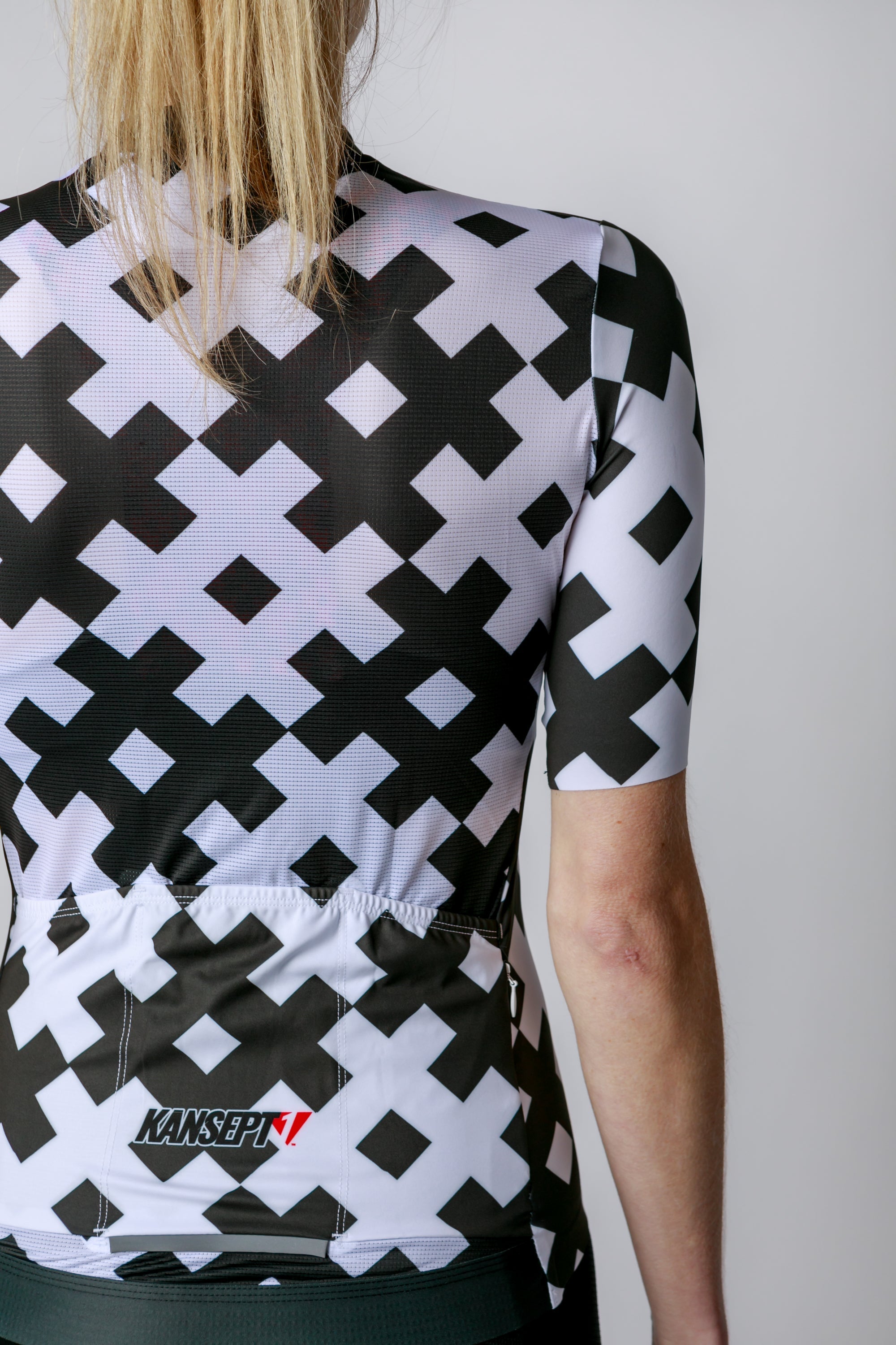NOW ON SALE!!! Women's ProSpec Rouleur SZ Jersey | #HashTag Macro | Obsidian Black/White-2
