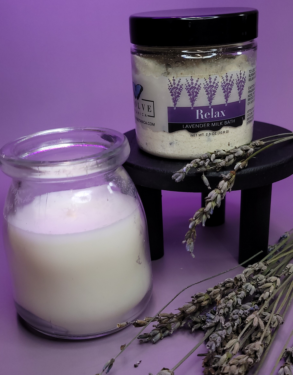 Milk Bath - Relax (Lavender) - Mini-0
