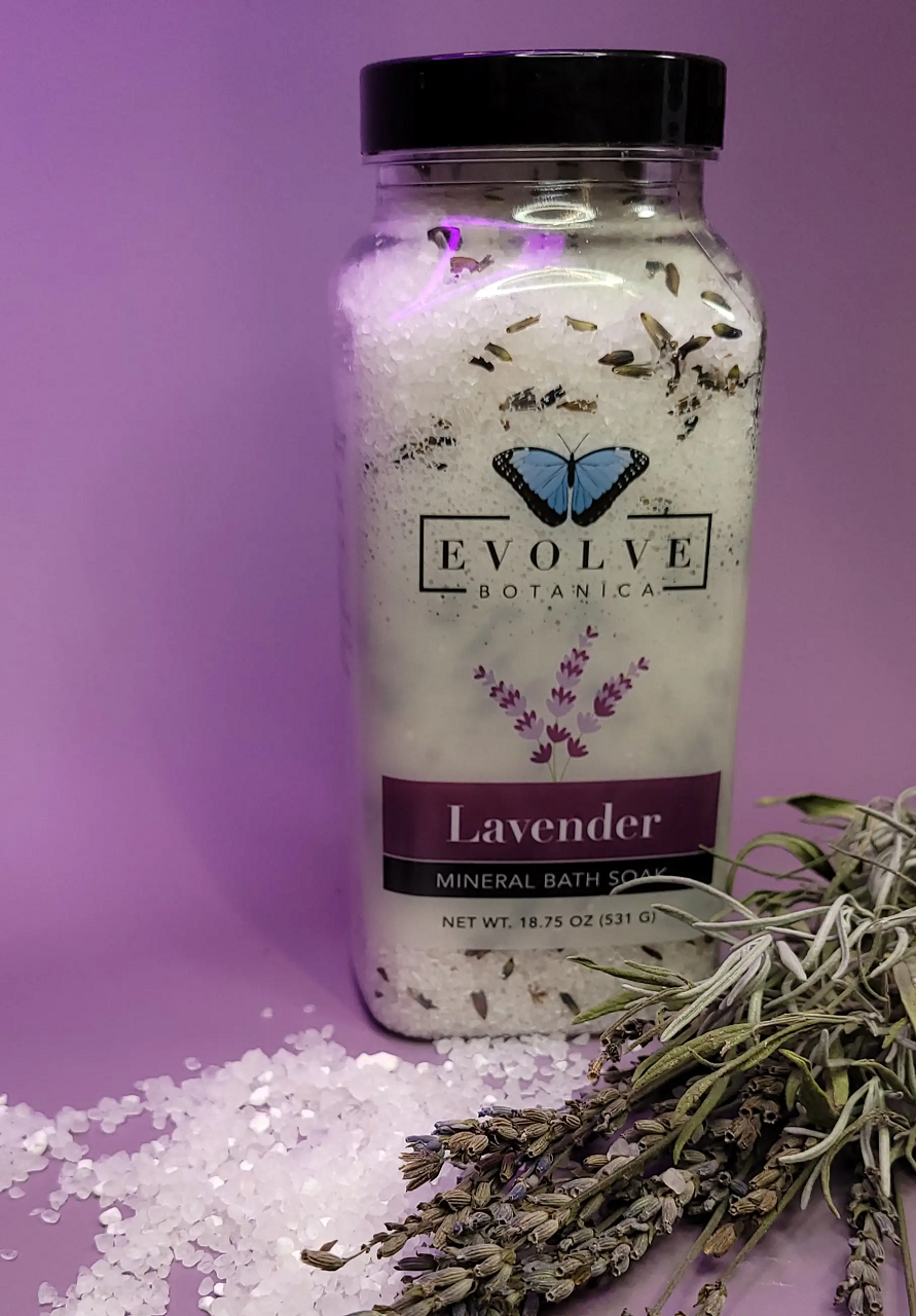 Mineral Soak - Lavender Spa (Bath Salt)-1