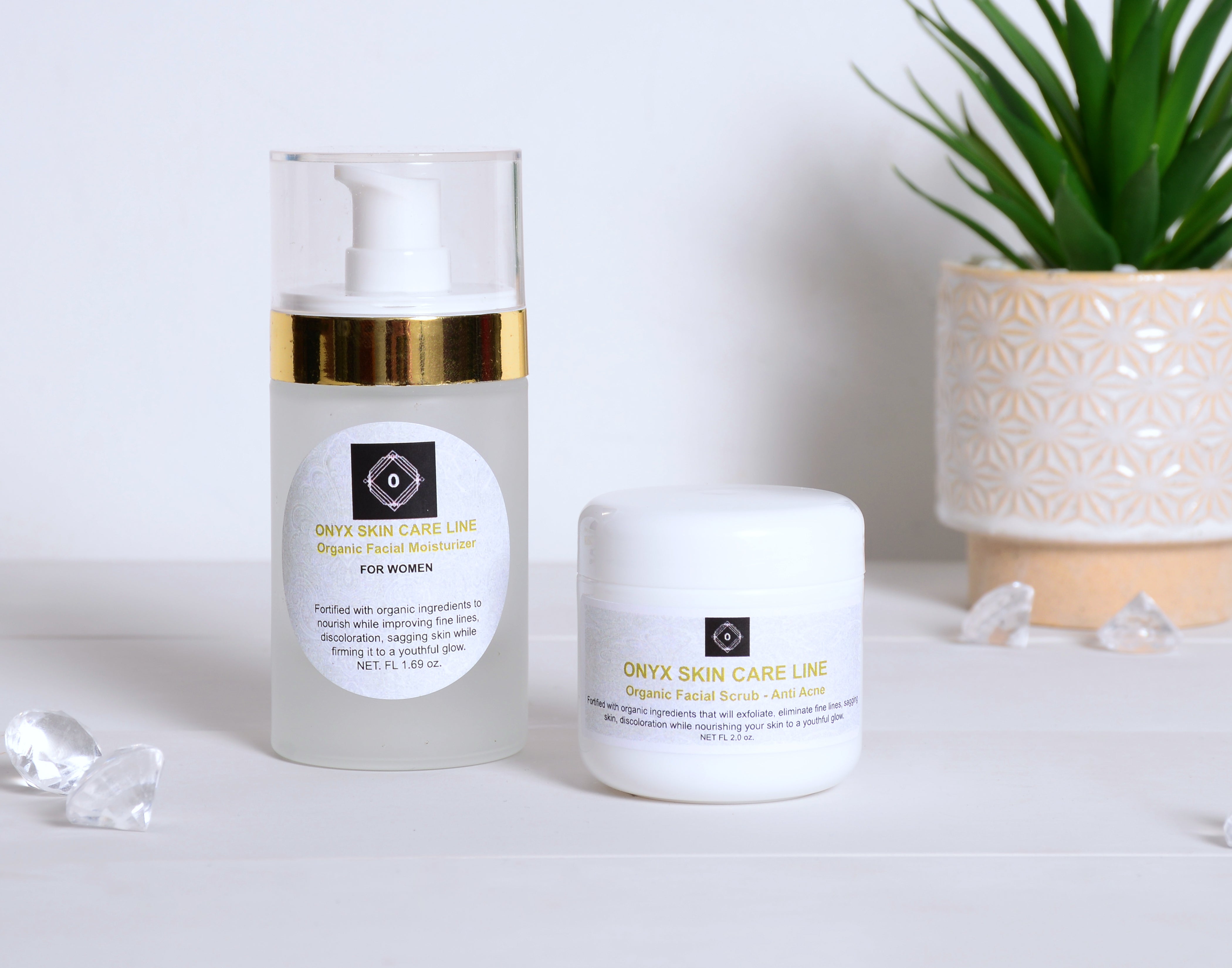 Two-Step System Facial Scrub and Moisturizer - For WOMEN - ITEM CODE: 655255391702-0