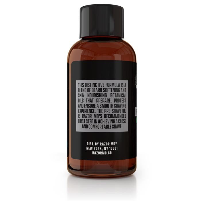 Natural Unscented Pre Shave Oil 2oz