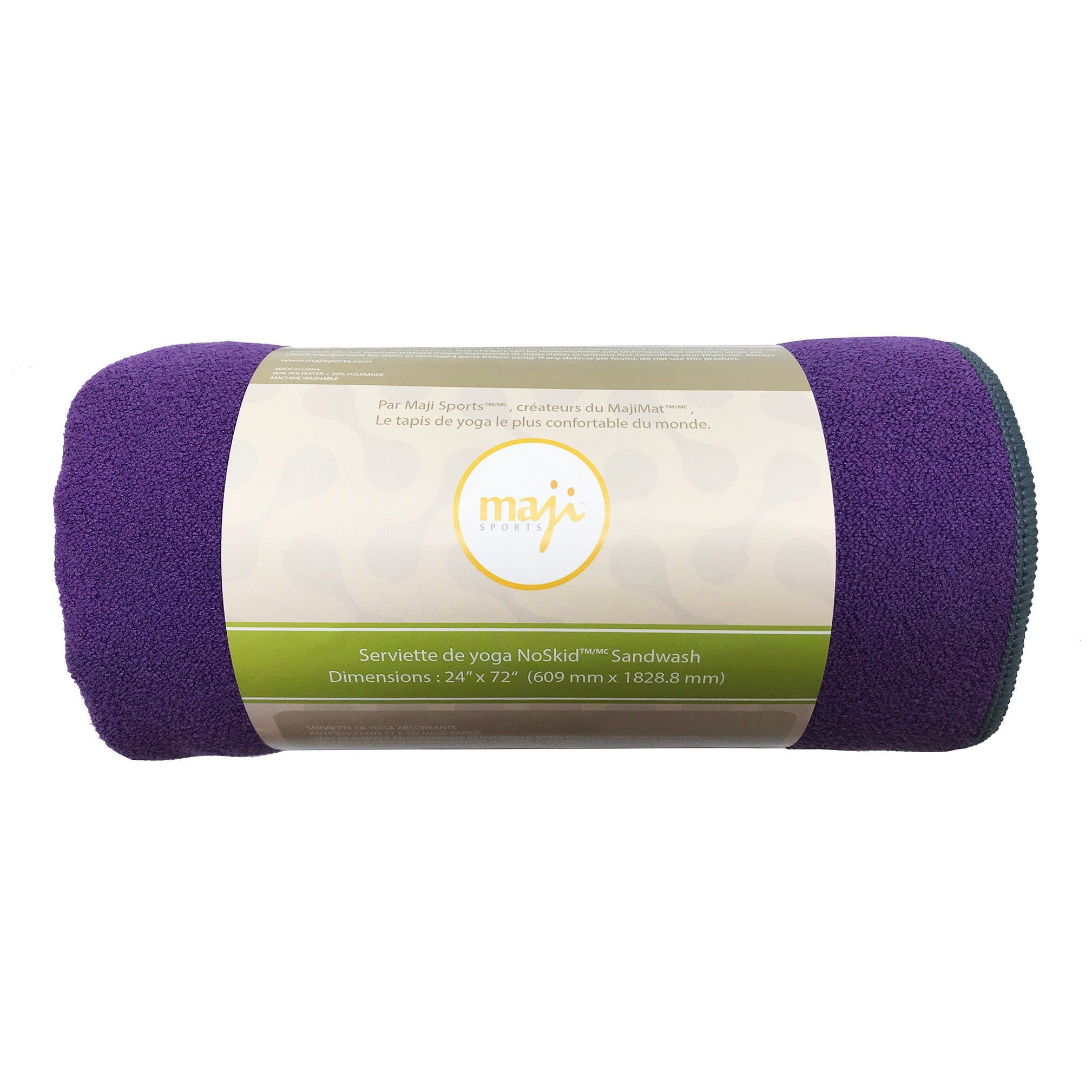 Noskid Sandwash Yoga Towel-7