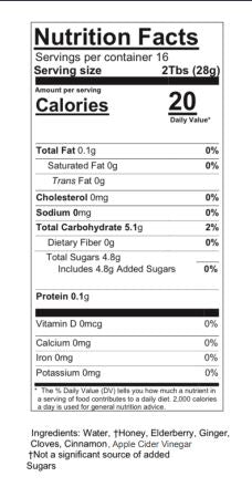 Organic Elderberry Boost (16 oz)-2