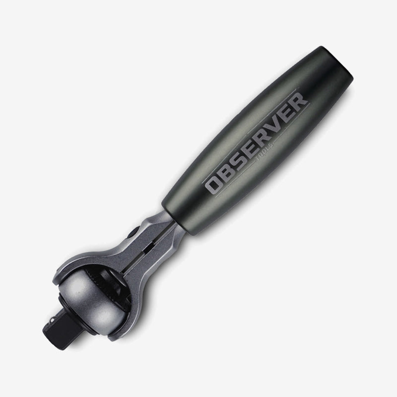 Dual-Flex Ratchet, 72-Teeth, Pivoting Handle, Rotating Head, Quick Release, Reversible-12