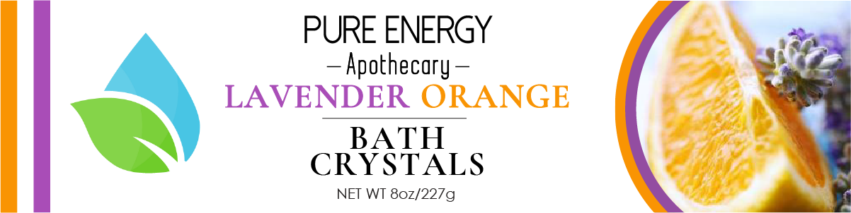 Bath Crystals (Lavender Orange)-2