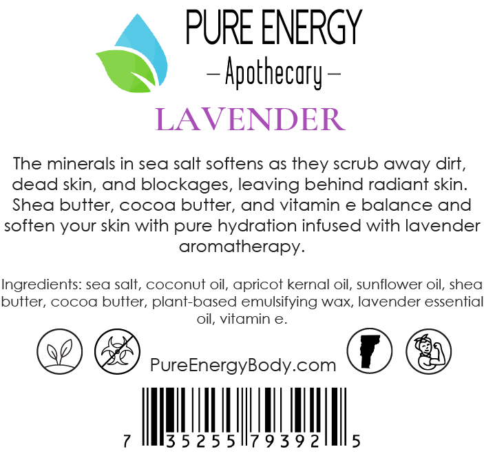 Sea Salt Scrub (Lavender)-3