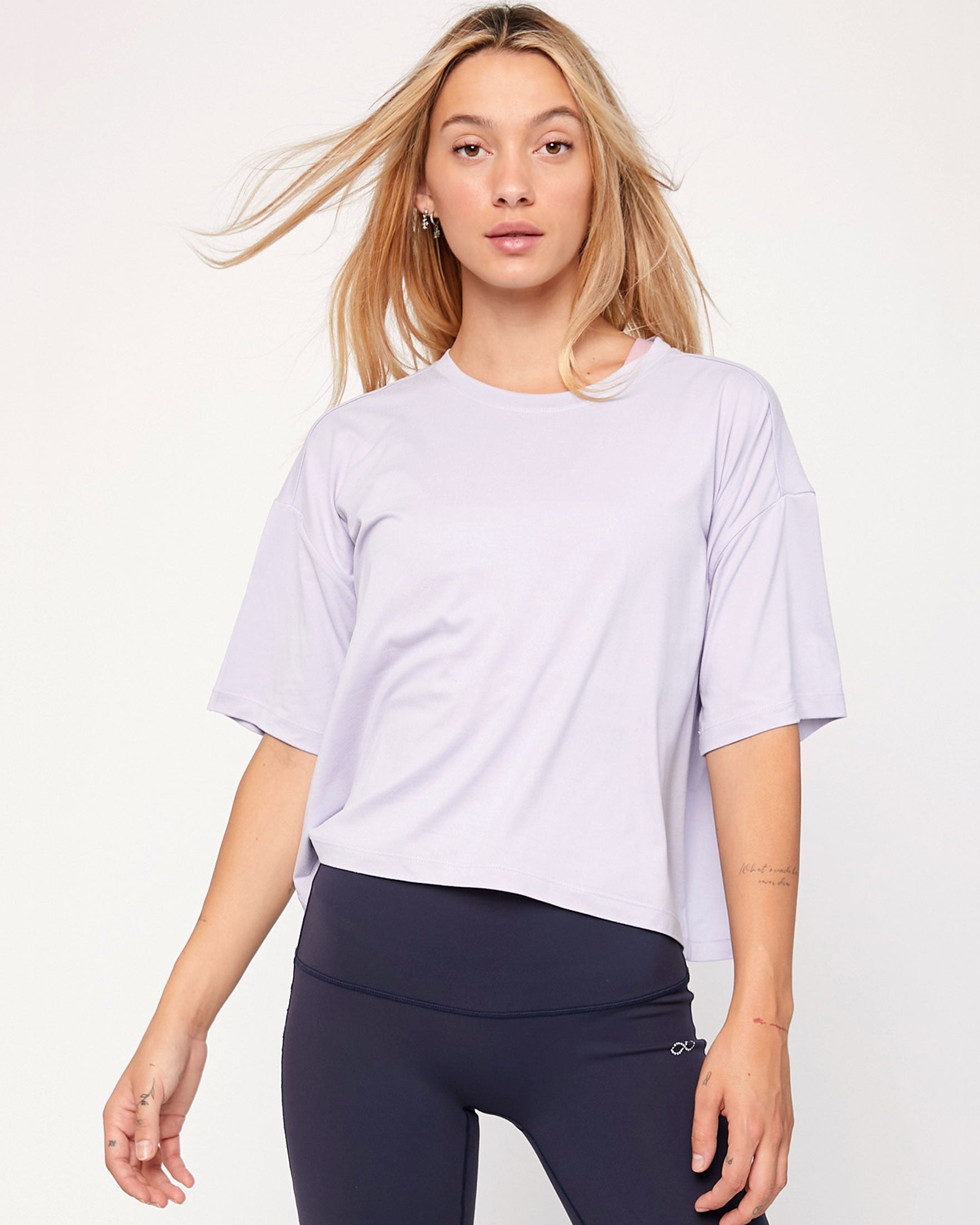 Cozy Boxy Tee Short Sleeve-5
