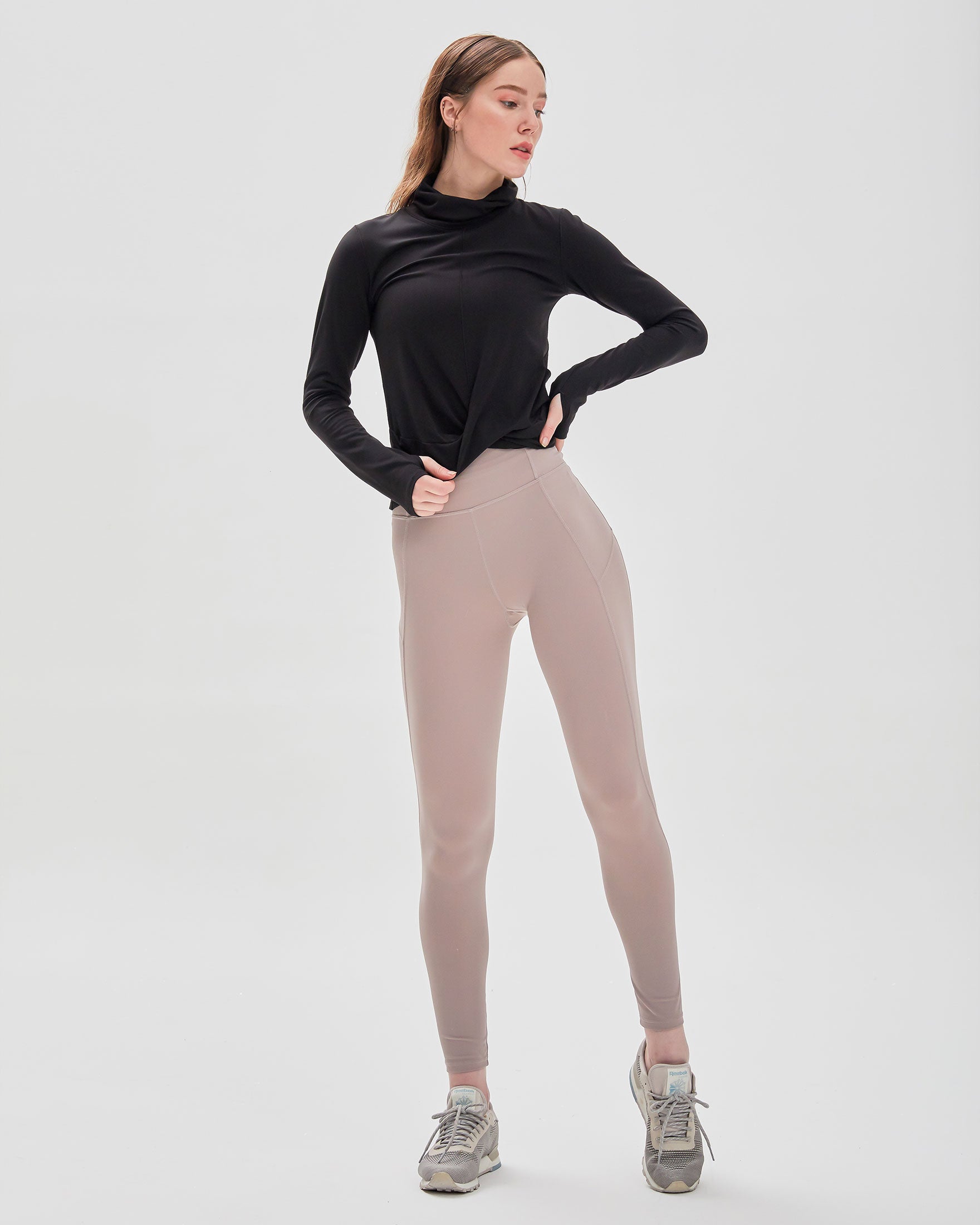 Turtle- Cowl Neck Coziplex™ Long Sleeve-12