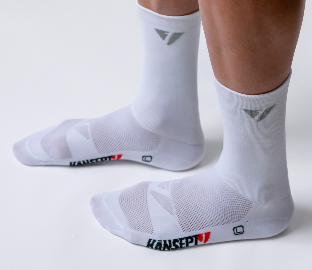 ProSpec Rouleur Socks | RaceDay | Stealth White-2