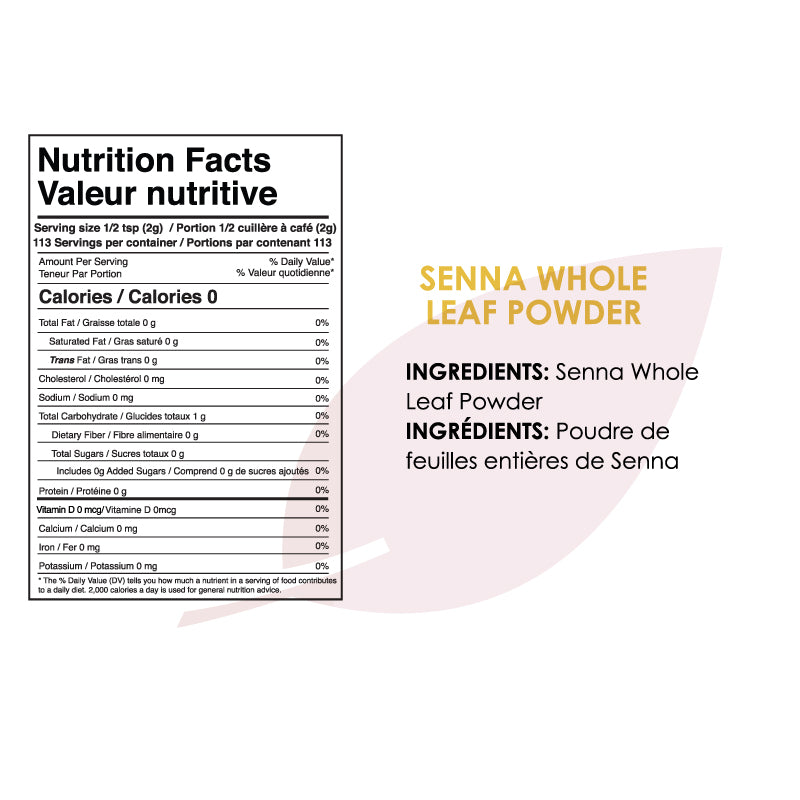 Natural Senna Herb Powder, 227 gm-1