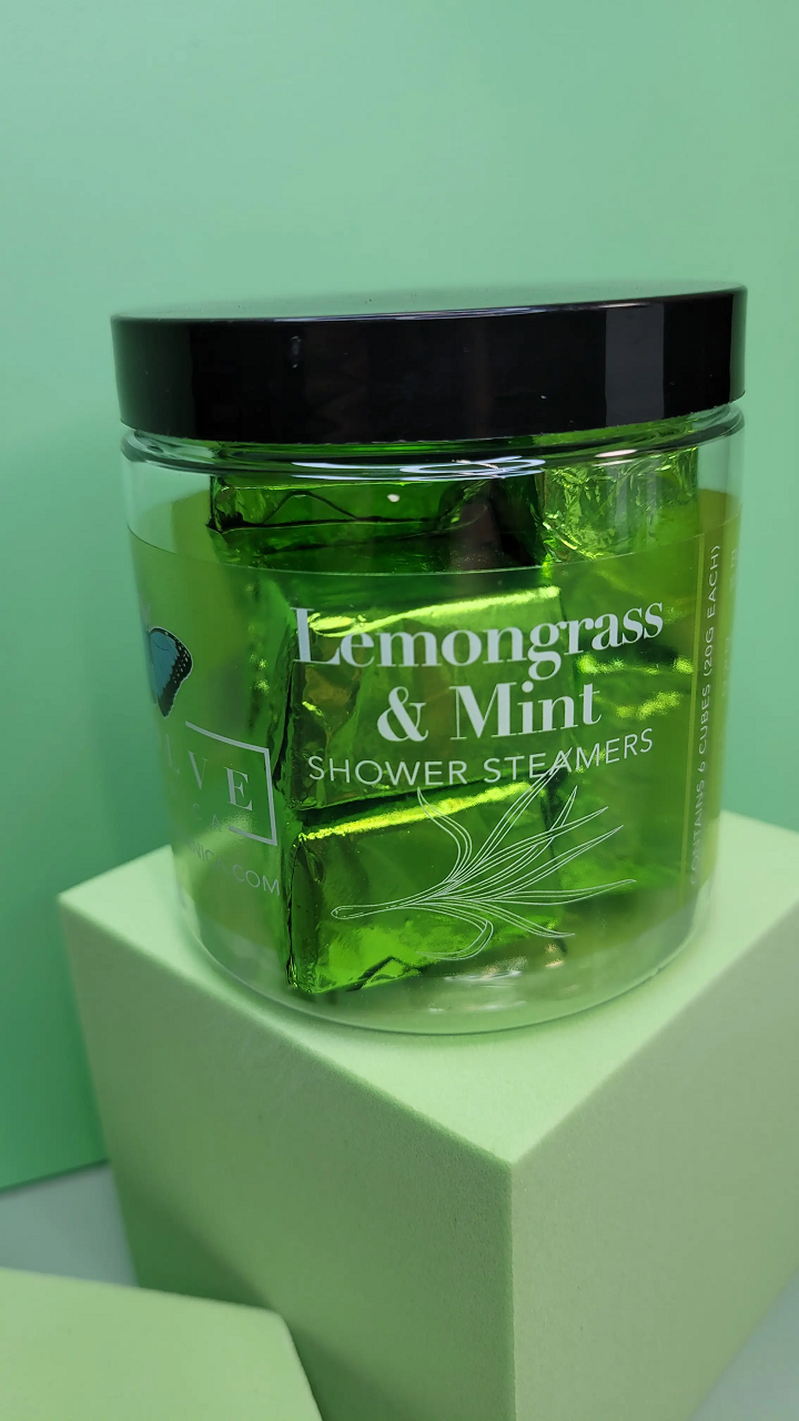 Shower Steamers - Lemongrass Mint-1