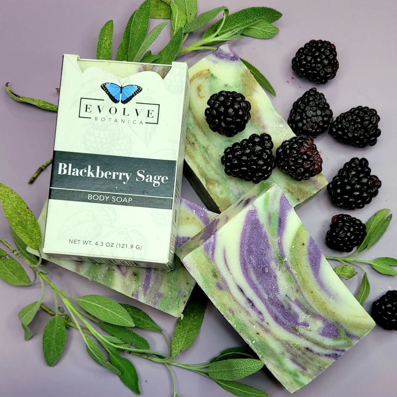 Standard Soap - Blackberry Sage-1