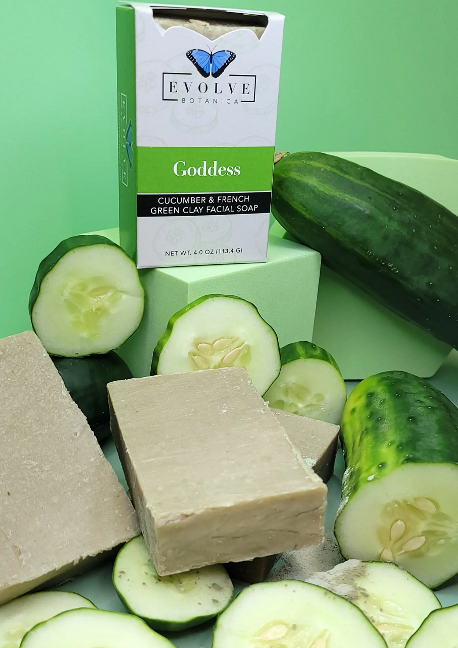 Standard Soap - Goddess Cucumber & French Green Clay (Facial Soap)-1