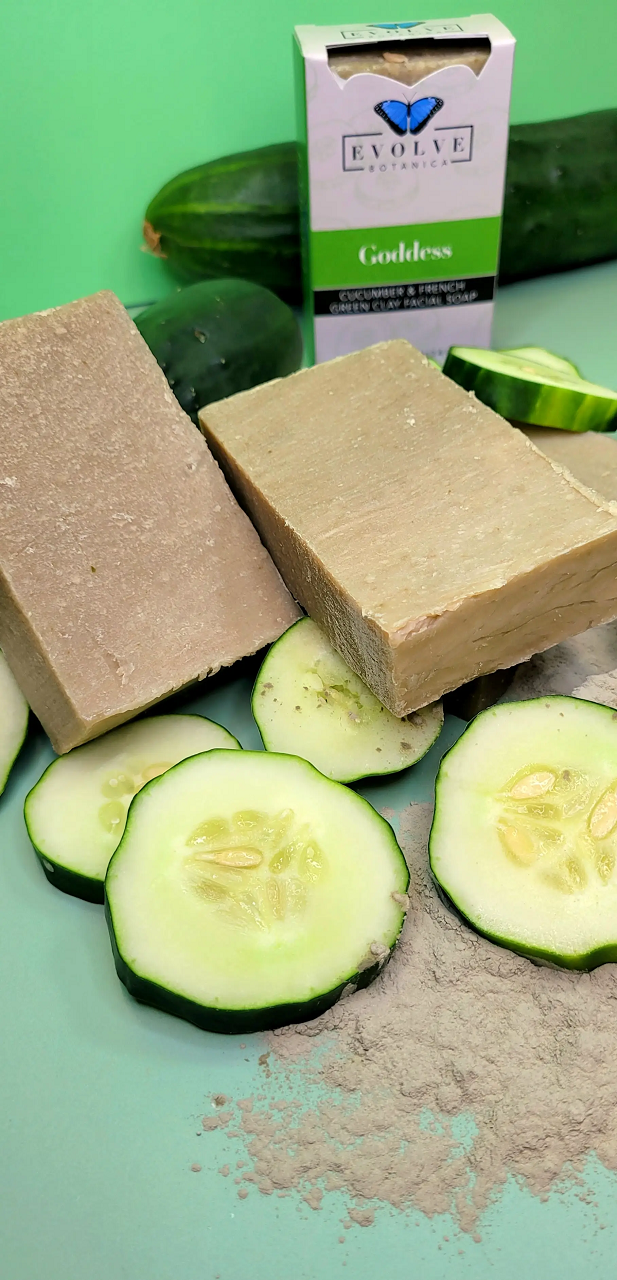 Standard Soap - Goddess Cucumber & French Green Clay (Facial Soap)-3