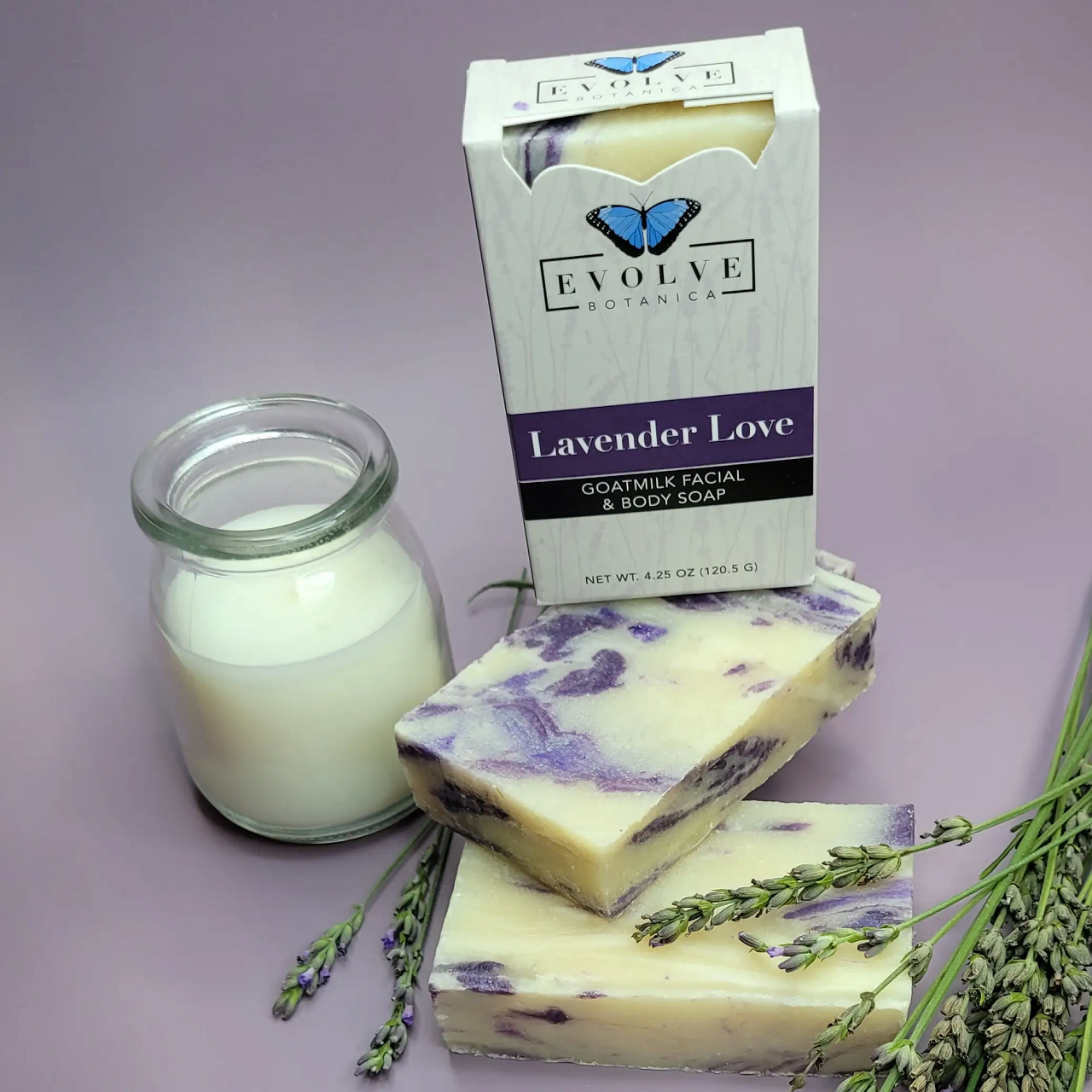 Standard Soap - Lavender Love (Goatmilk)-1