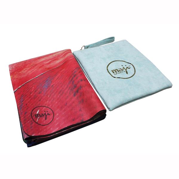 Suede & Natural Rubber Travel Yoga Mat-10